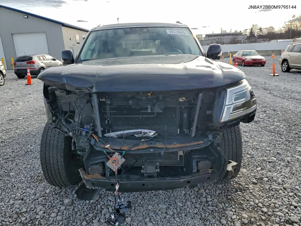 JN8AY2BB0M9795144 2021 Nissan Armada Sl