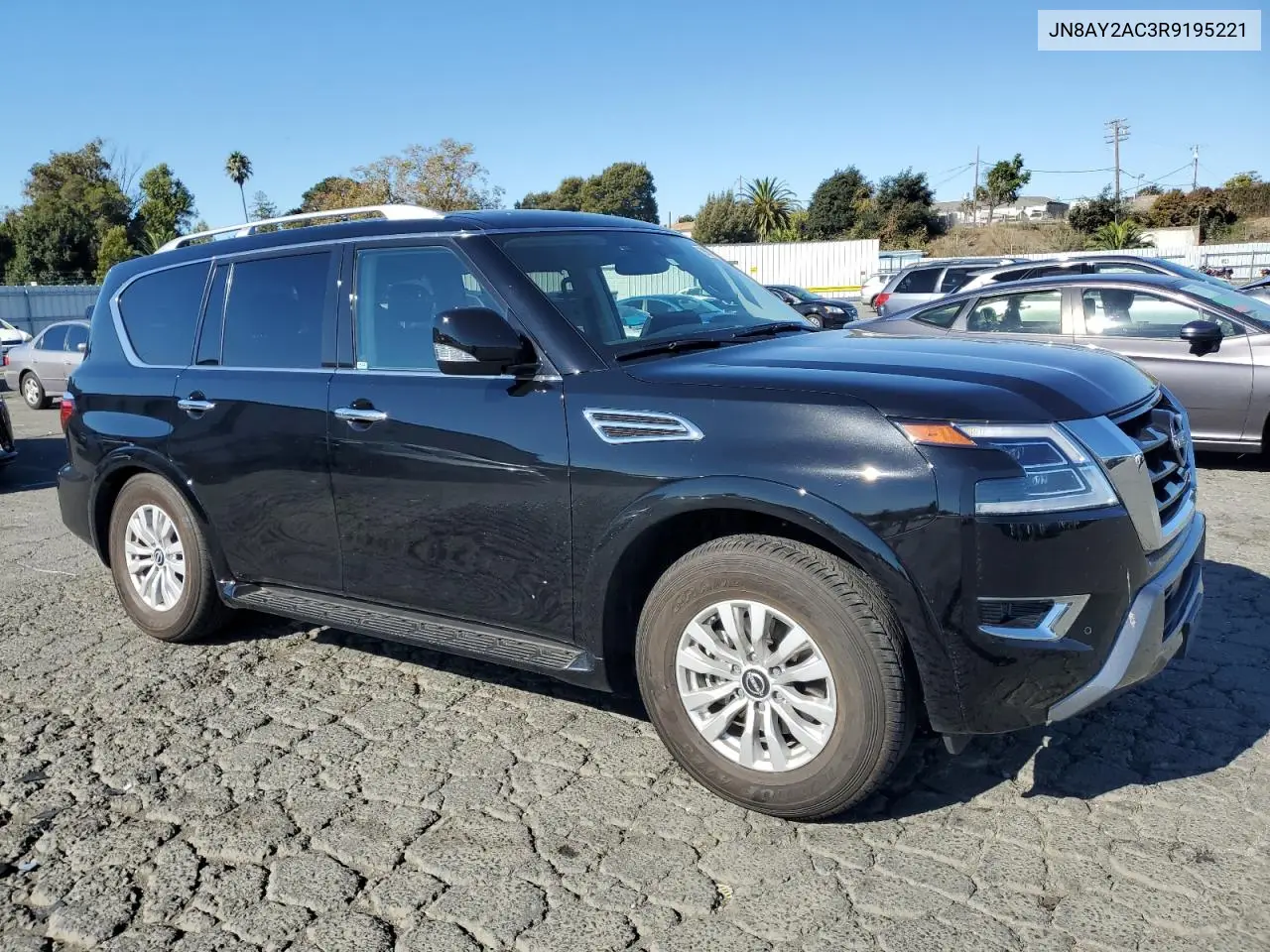 JN8AY2AC3R9195221 2024 Nissan Armada Sv