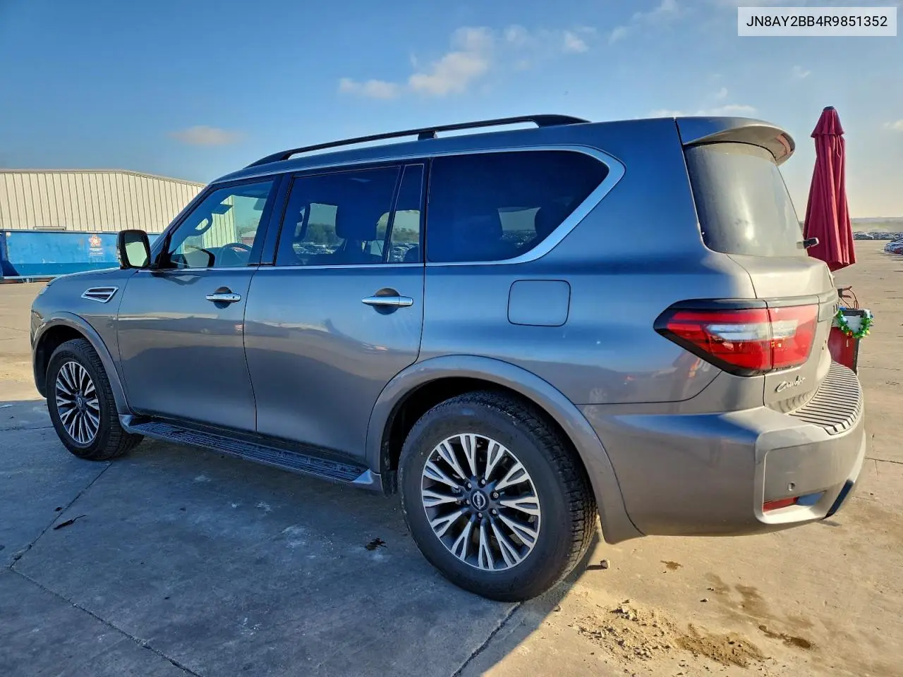 JN8AY2BB4R9851352 2024 Nissan Armada Sl