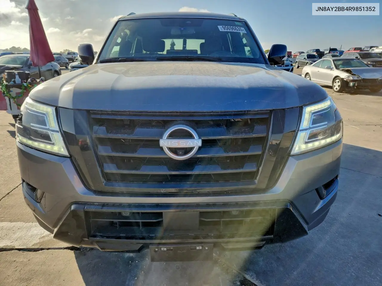JN8AY2BB4R9851352 2024 Nissan Armada Sl