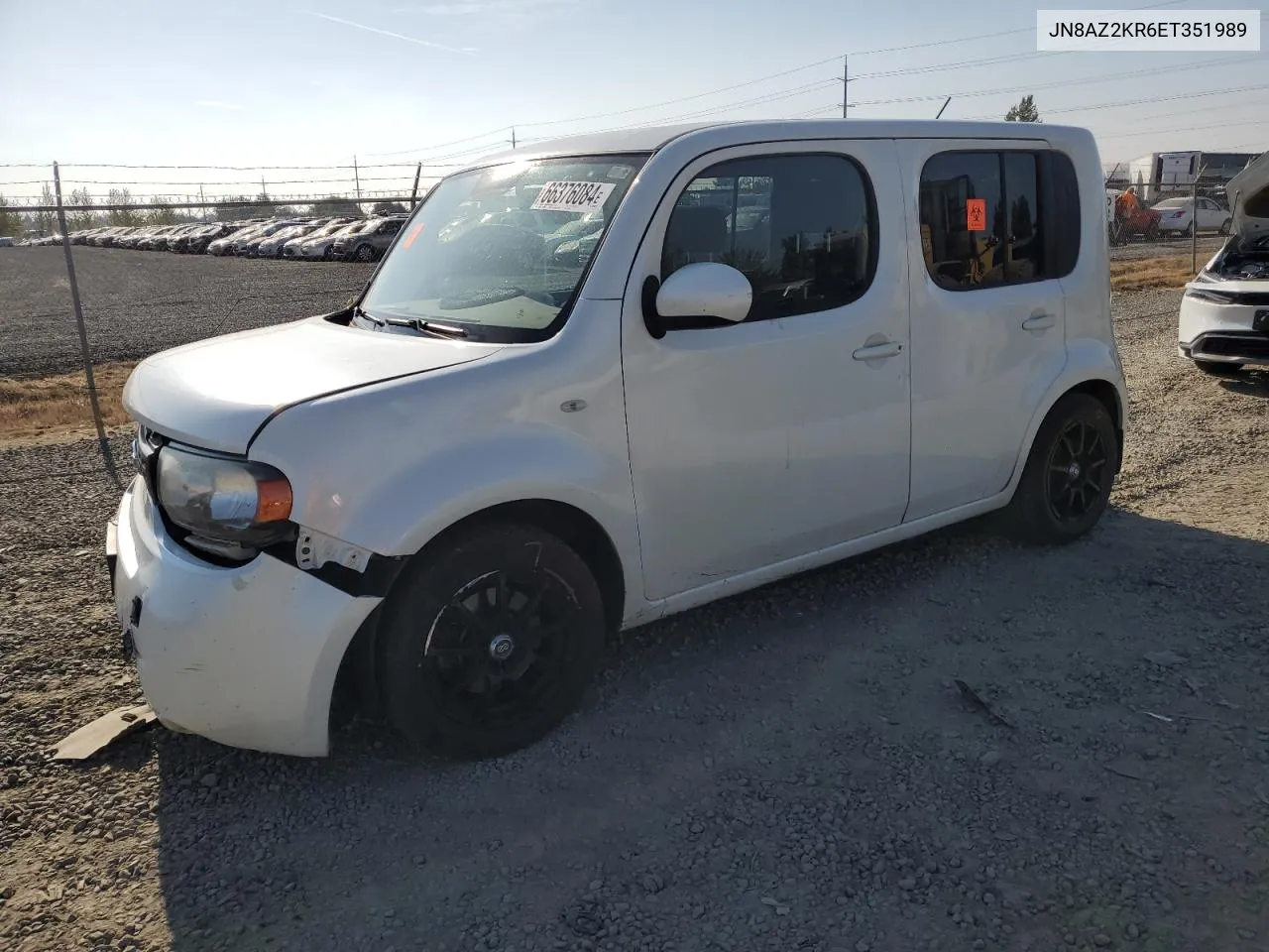 JN8AZ2KR6ET351989 2014 Nissan Cube S