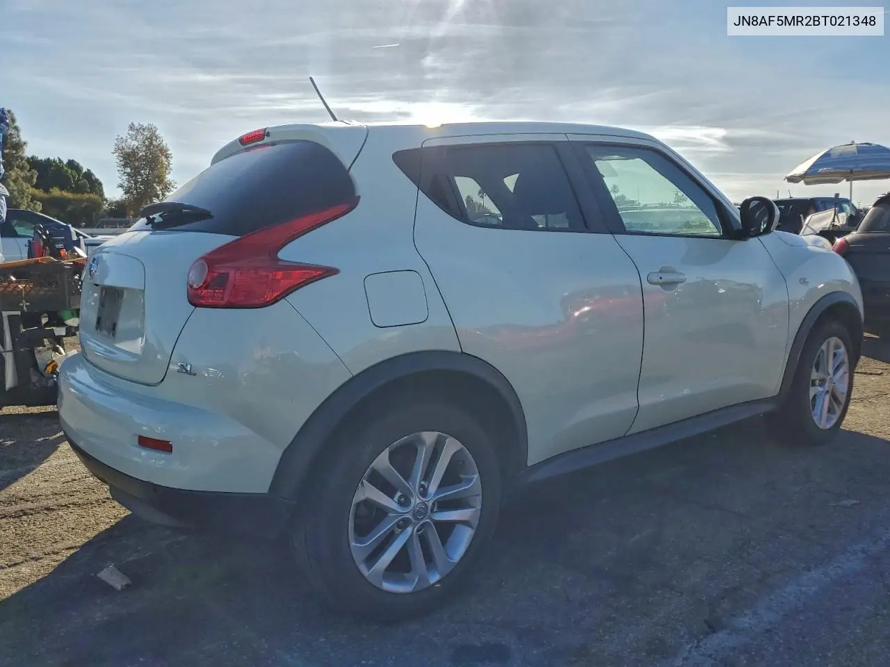 JN8AF5MR2BT021348 2011 Nissan Juke S