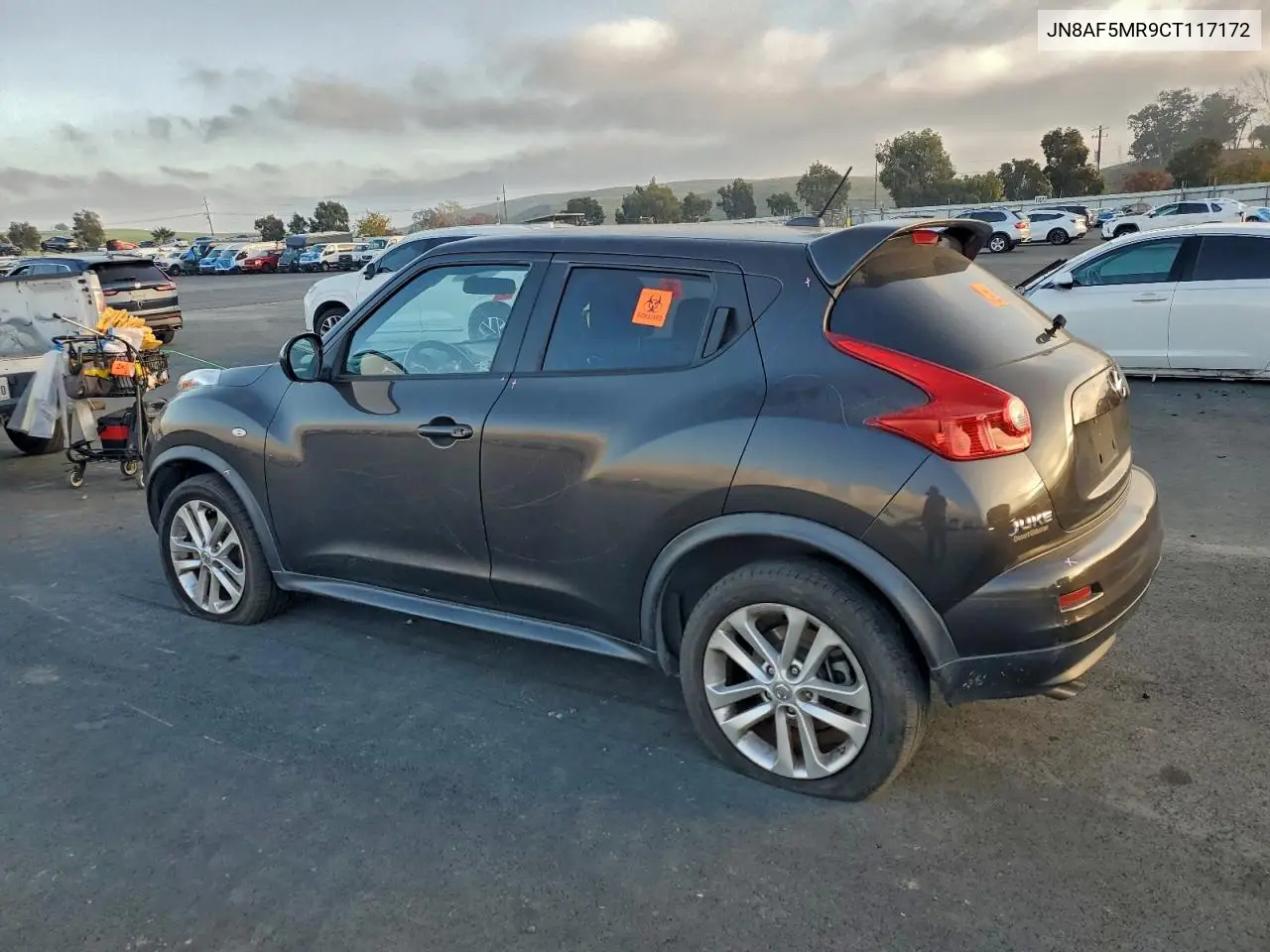 JN8AF5MR9CT117172 2012 Nissan Juke S