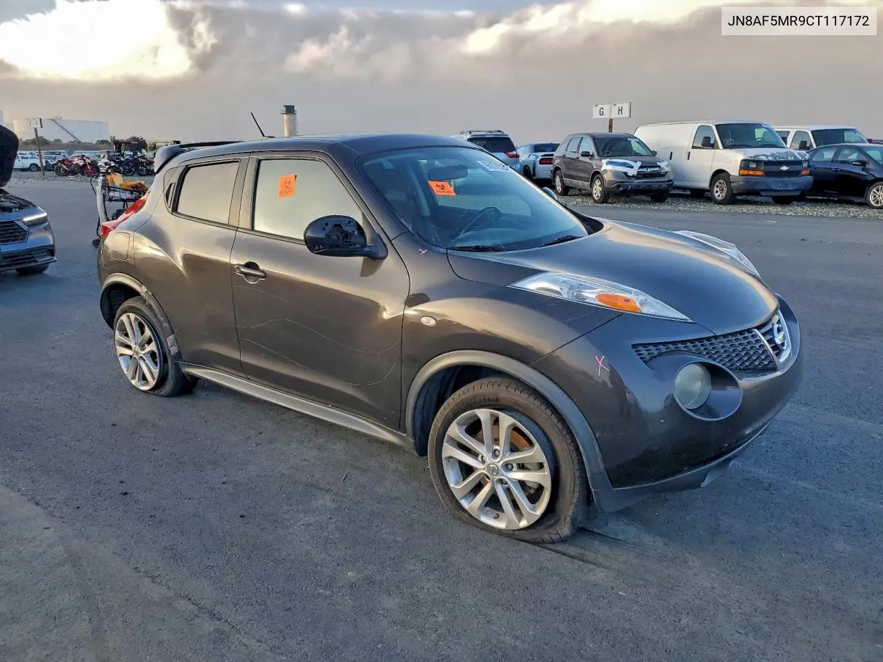 JN8AF5MR9CT117172 2012 Nissan Juke S
