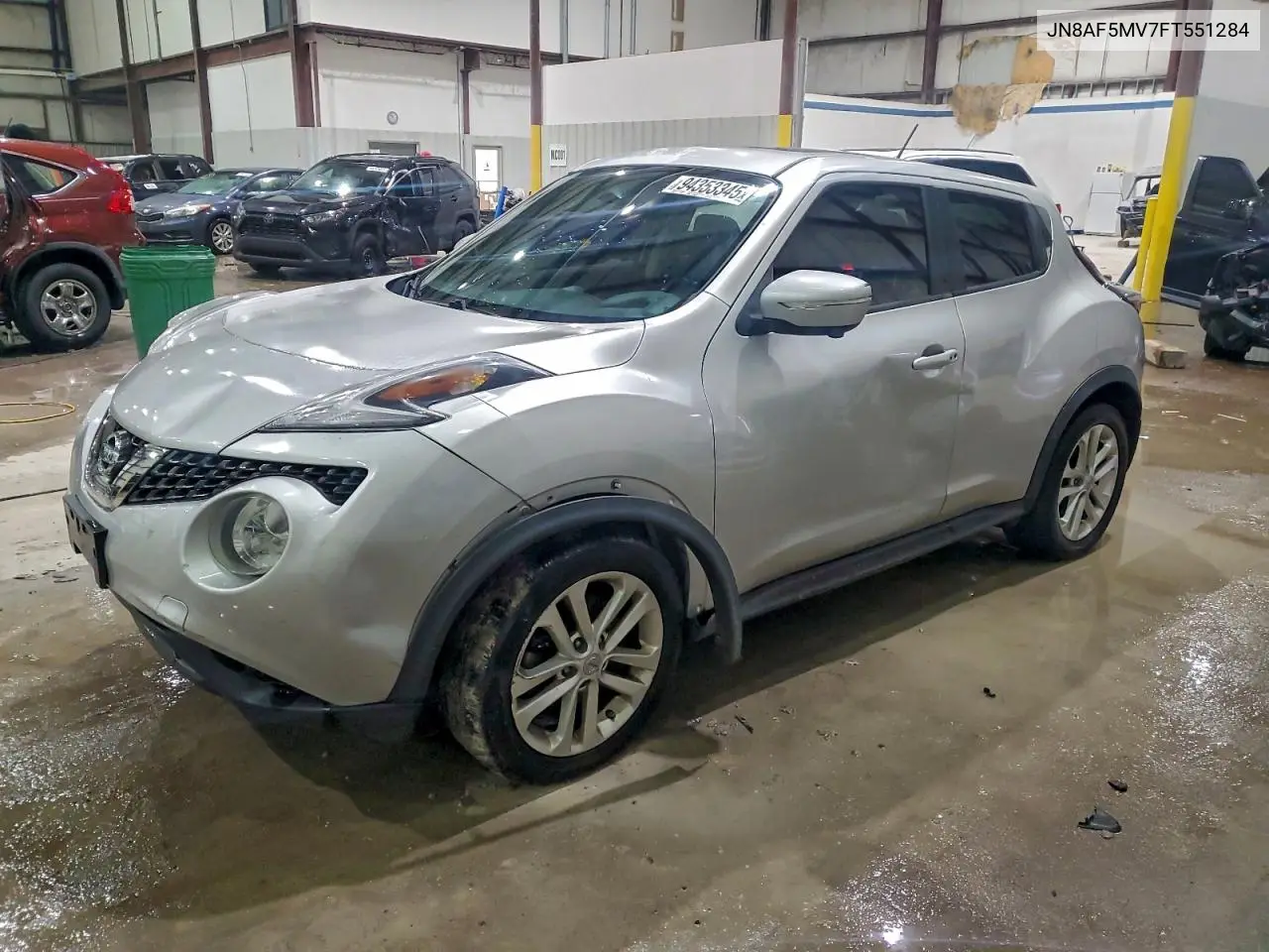 JN8AF5MV7FT551284 2015 Nissan Juke S