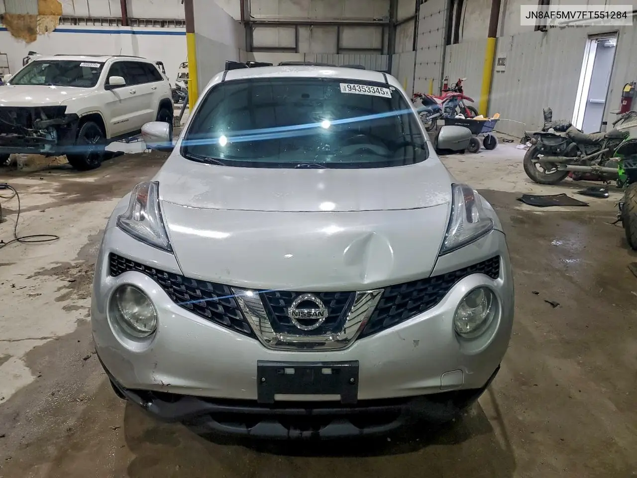 JN8AF5MV7FT551284 2015 Nissan Juke S