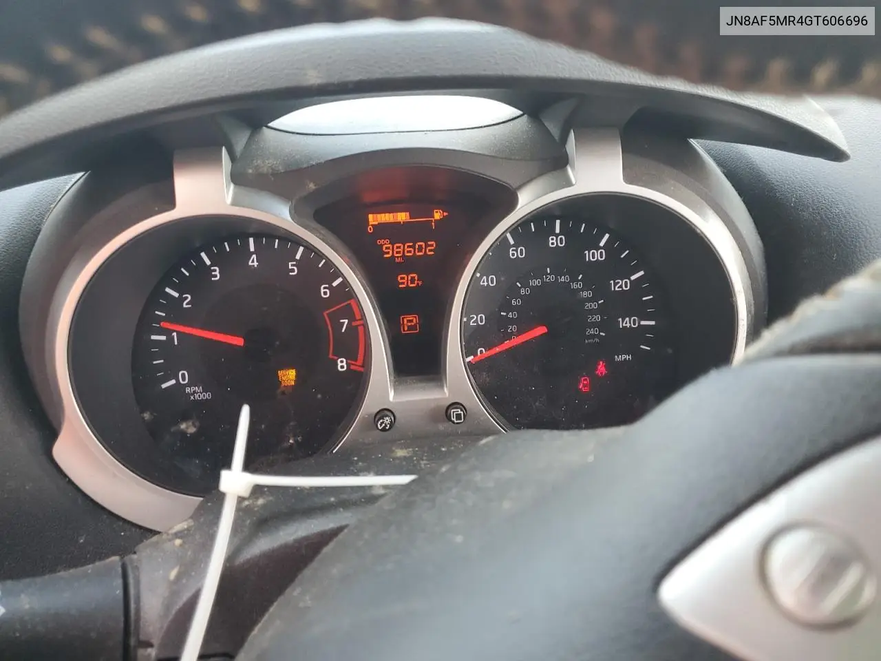 JN8AF5MR4GT606696 2016 Nissan Juke S