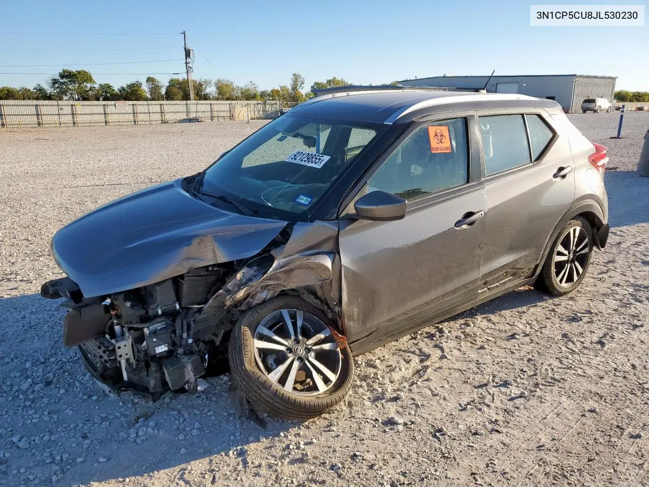 3N1CP5CU8JL530230 2018 Nissan Kicks S