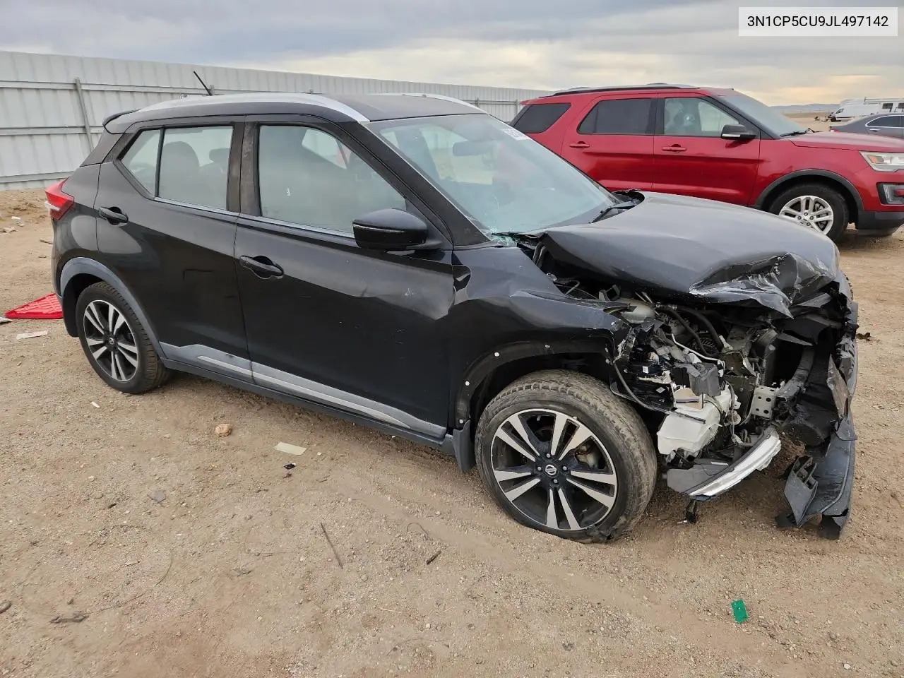 3N1CP5CU9JL497142 2018 Nissan Kicks S