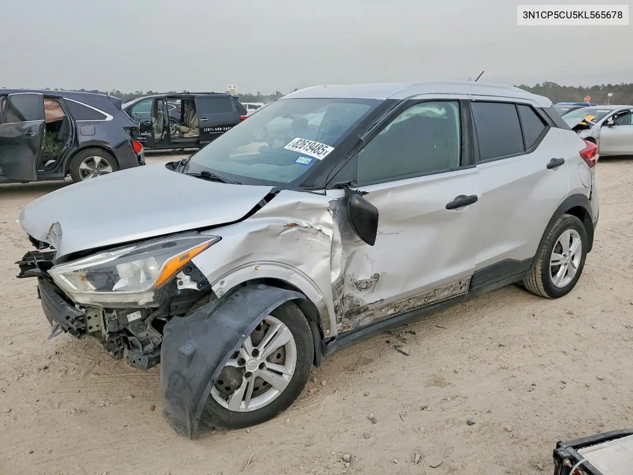 3N1CP5CU5KL565678 2019 Nissan Kicks S