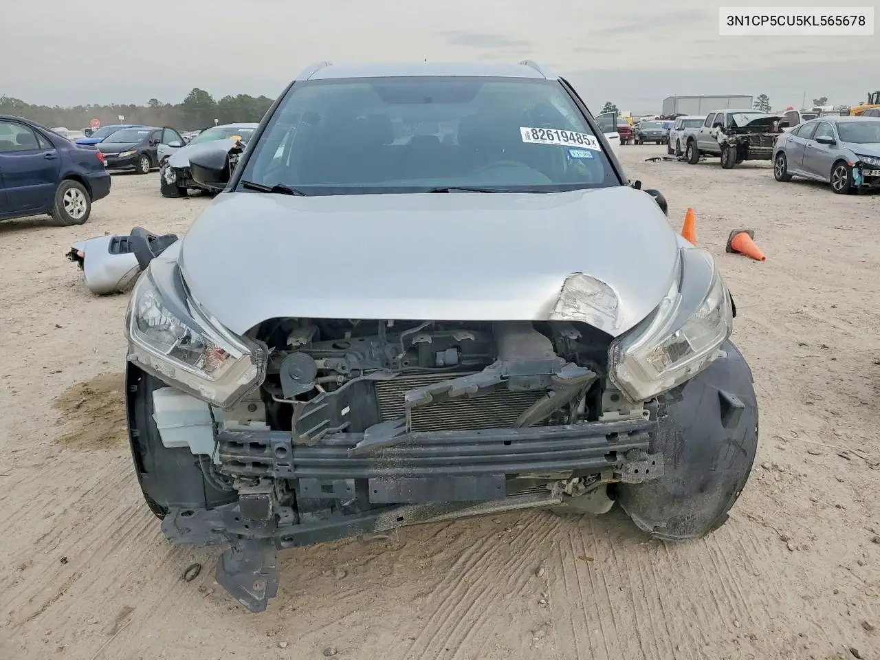 3N1CP5CU5KL565678 2019 Nissan Kicks S