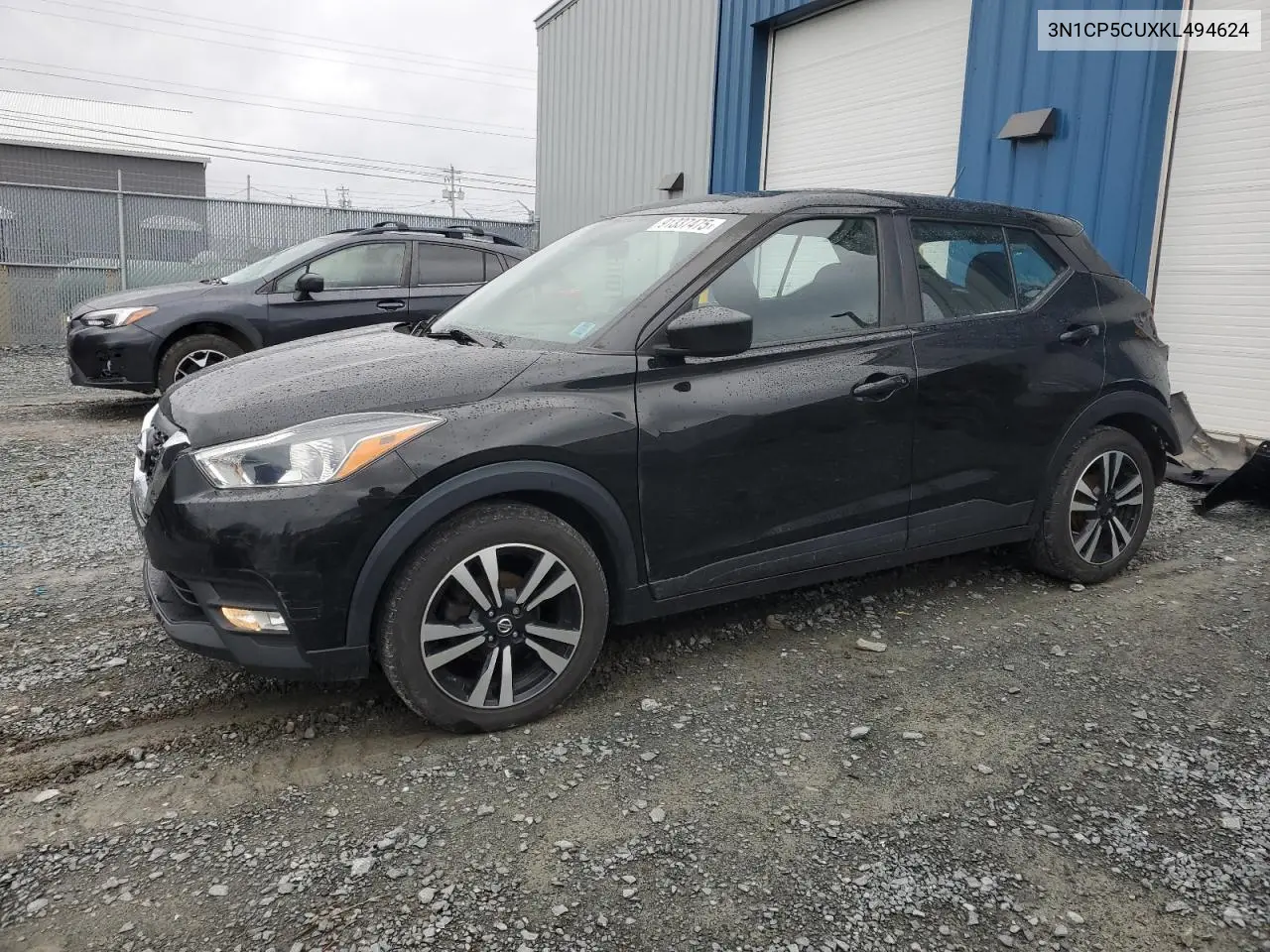 3N1CP5CUXKL494624 2019 Nissan Kicks S