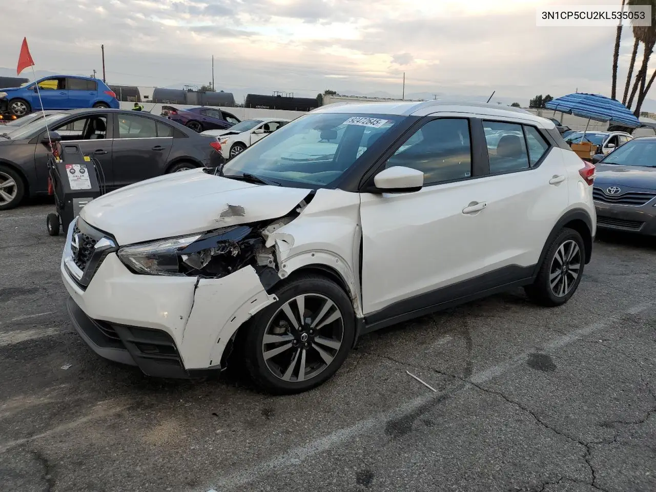 3N1CP5CU2KL535053 2019 Nissan Kicks S