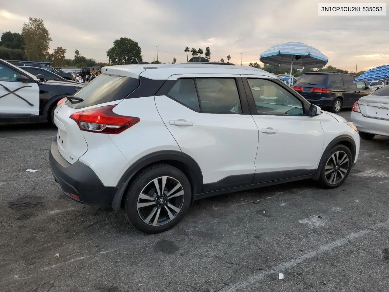 3N1CP5CU2KL535053 2019 Nissan Kicks S