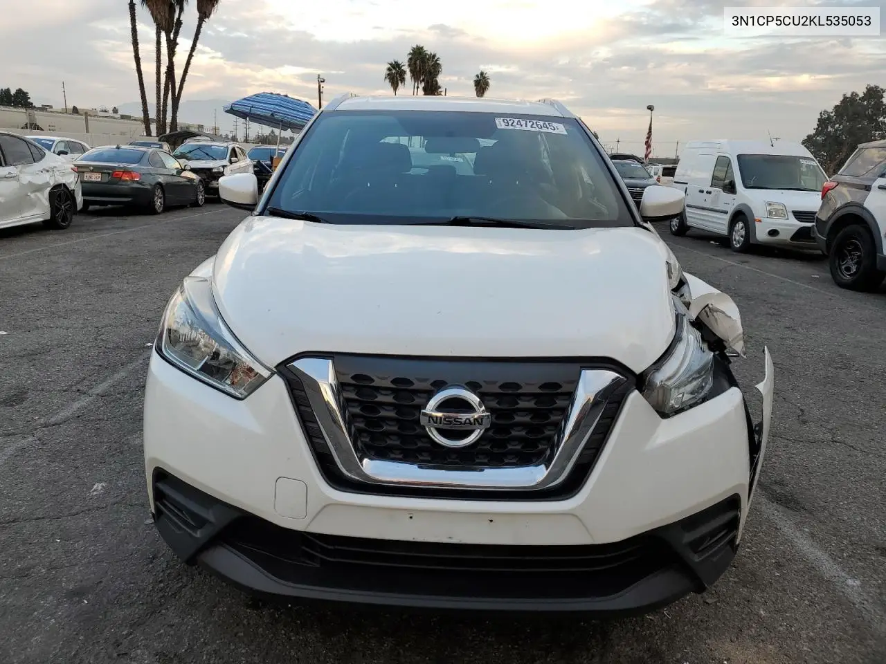 3N1CP5CU2KL535053 2019 Nissan Kicks S