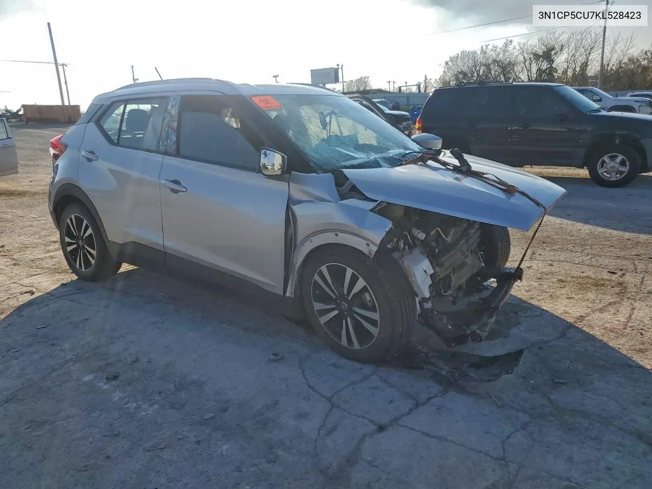 3N1CP5CU7KL528423 2019 Nissan Kicks S