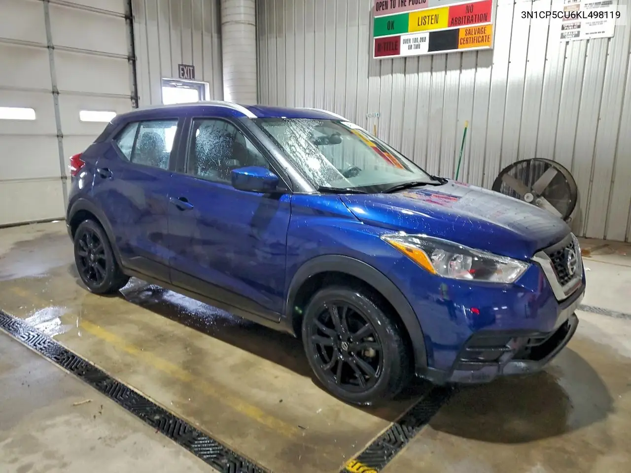 3N1CP5CU6KL498119 2019 Nissan Kicks S
