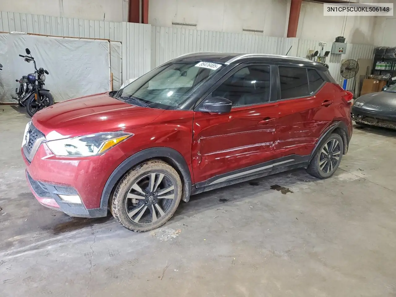 3N1CP5CU0KL506148 2019 Nissan Kicks S