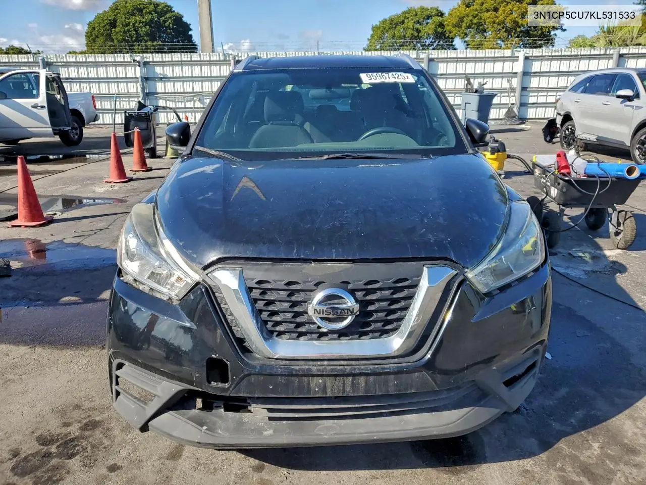 3N1CP5CU7KL531533 2019 Nissan Kicks S