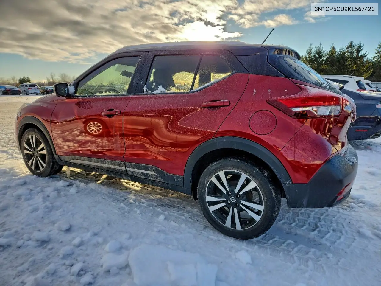 3N1CP5CU9KL567420 2019 Nissan Kicks S