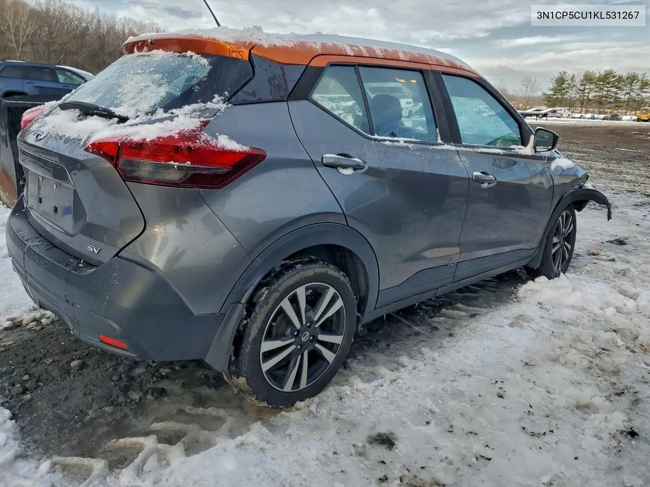 3N1CP5CU1KL531267 2019 Nissan Kicks S