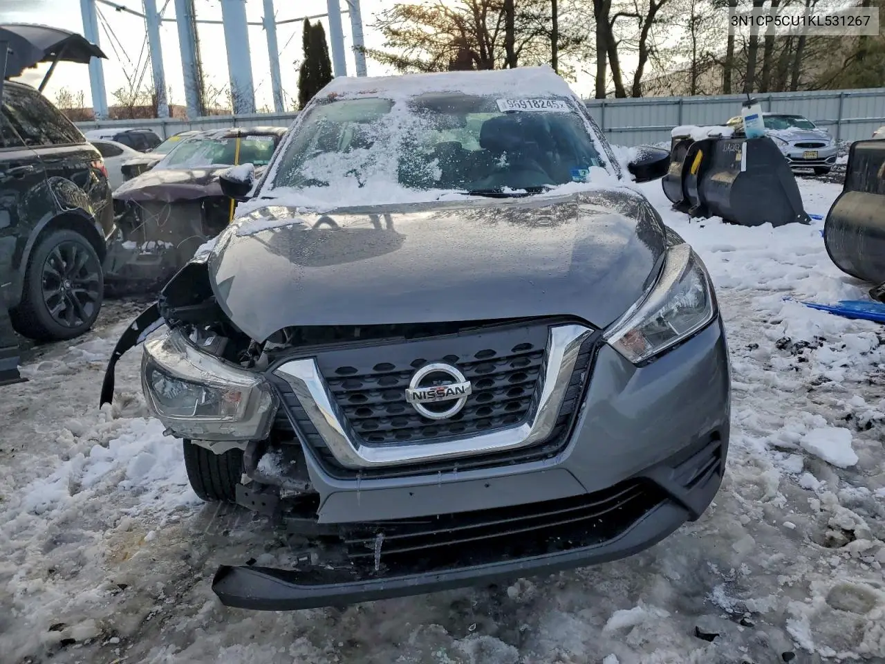 3N1CP5CU1KL531267 2019 Nissan Kicks S