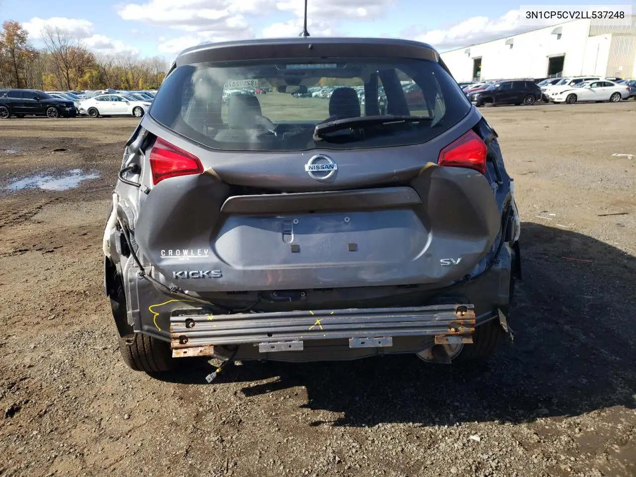 3N1CP5CV2LL537248 2020 Nissan Kicks Sv