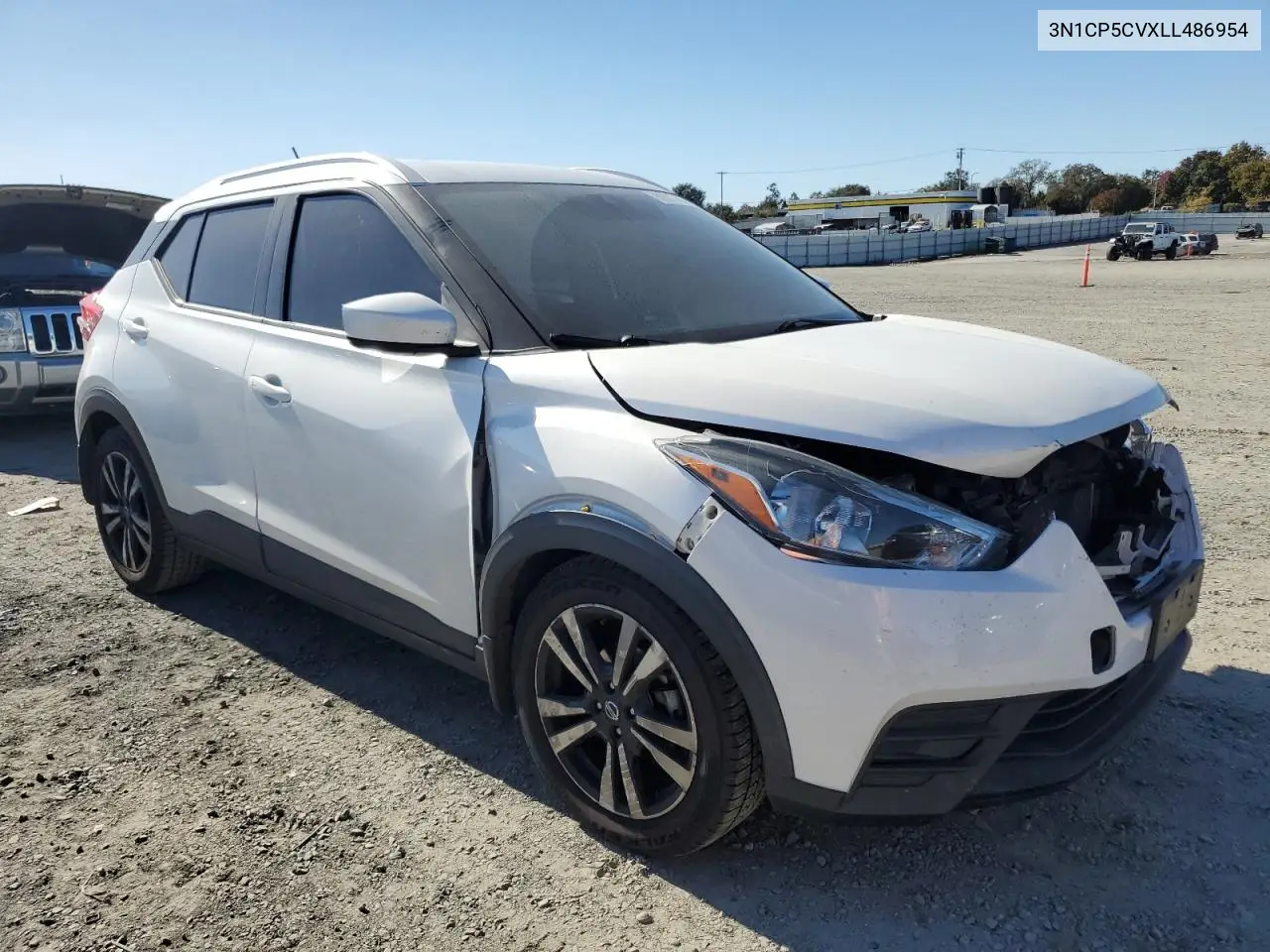 3N1CP5CVXLL486954 2020 Nissan Kicks Sv