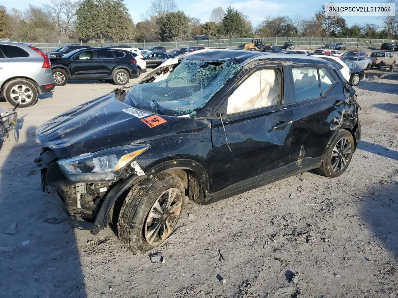 3N1CP5CV2LL517064 2020 Nissan Kicks Sv