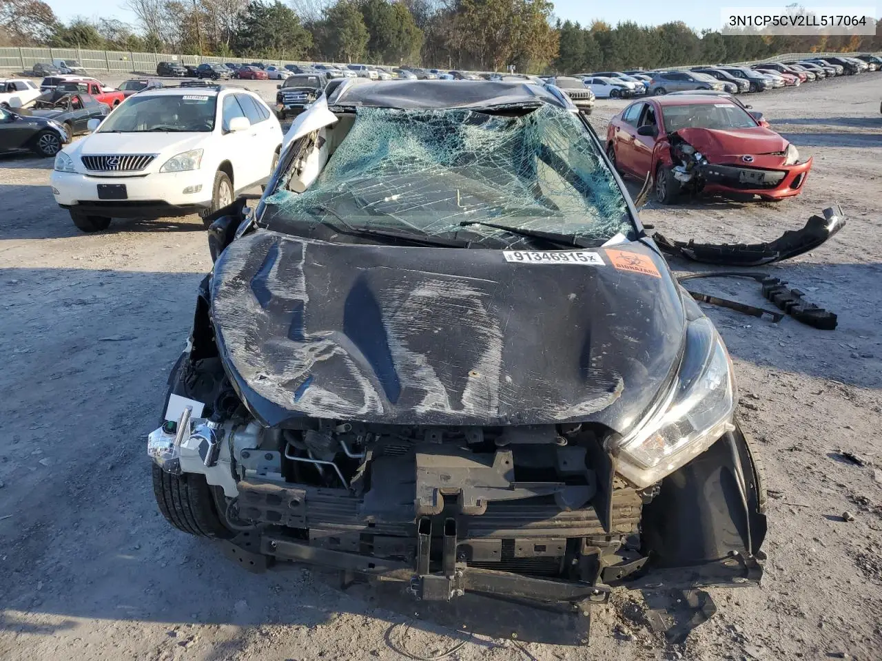 3N1CP5CV2LL517064 2020 Nissan Kicks Sv