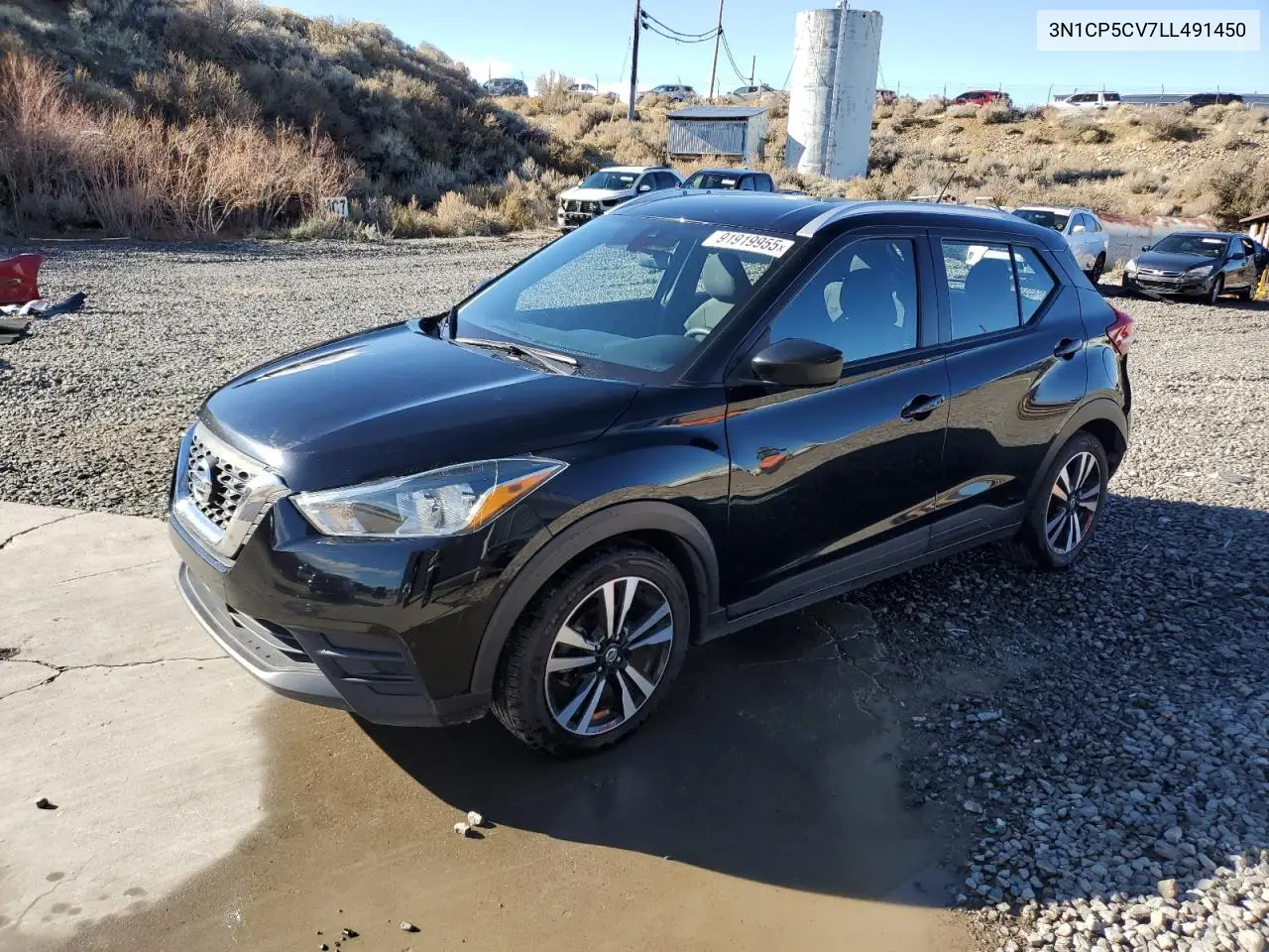 3N1CP5CV7LL491450 2020 Nissan Kicks Sv