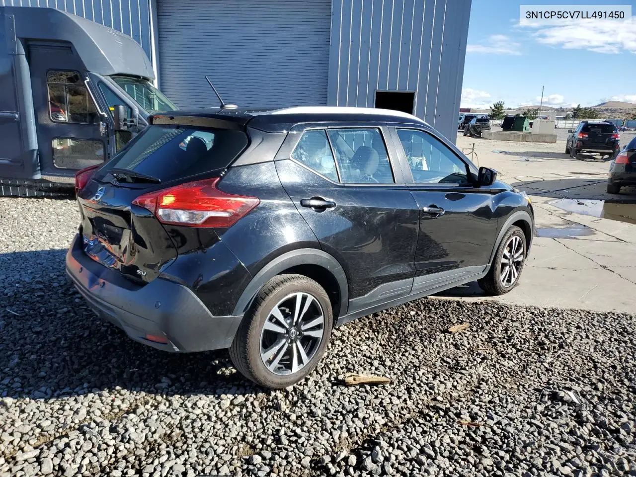3N1CP5CV7LL491450 2020 Nissan Kicks Sv