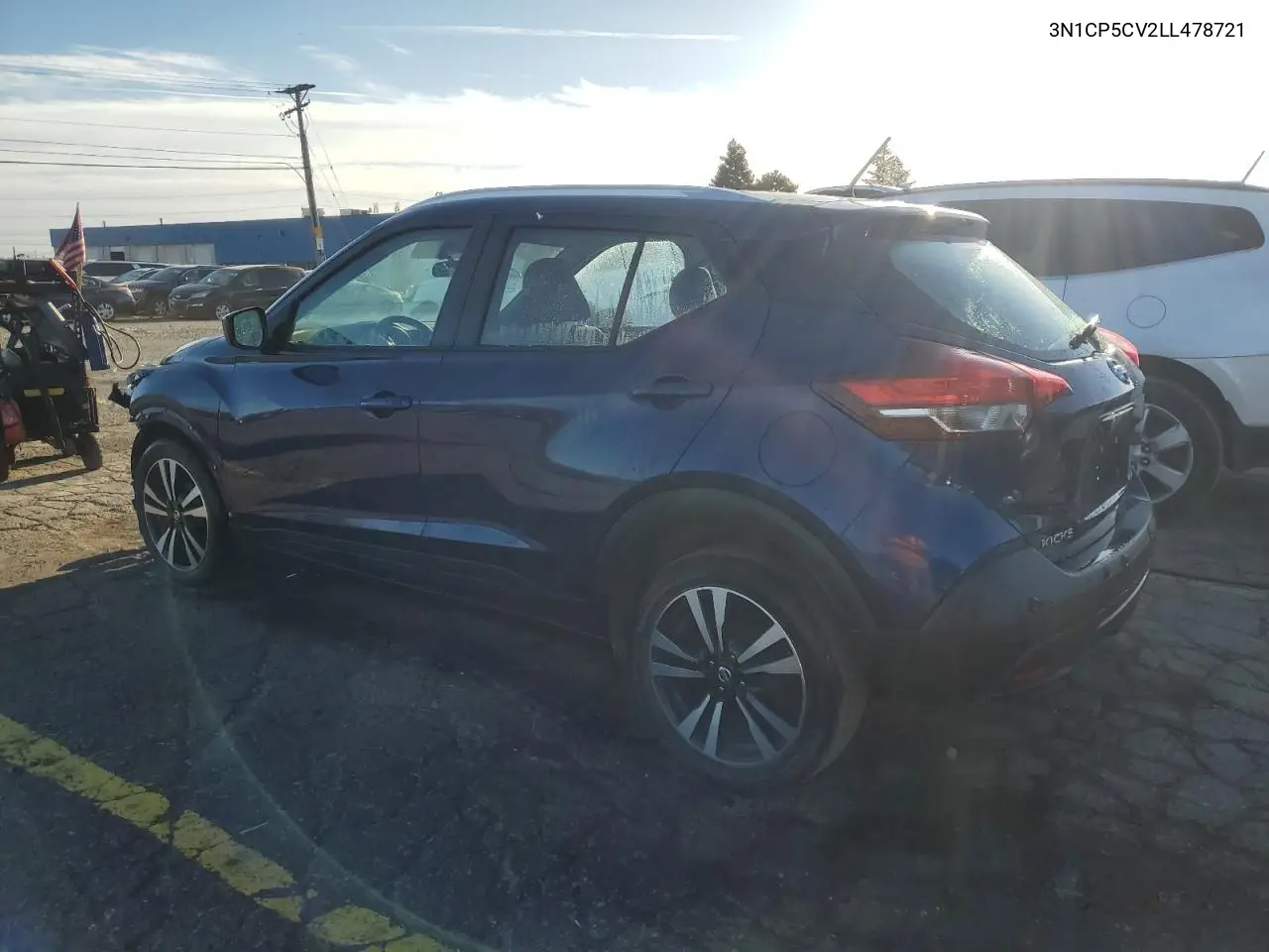 3N1CP5CV2LL478721 2020 Nissan Kicks Sv