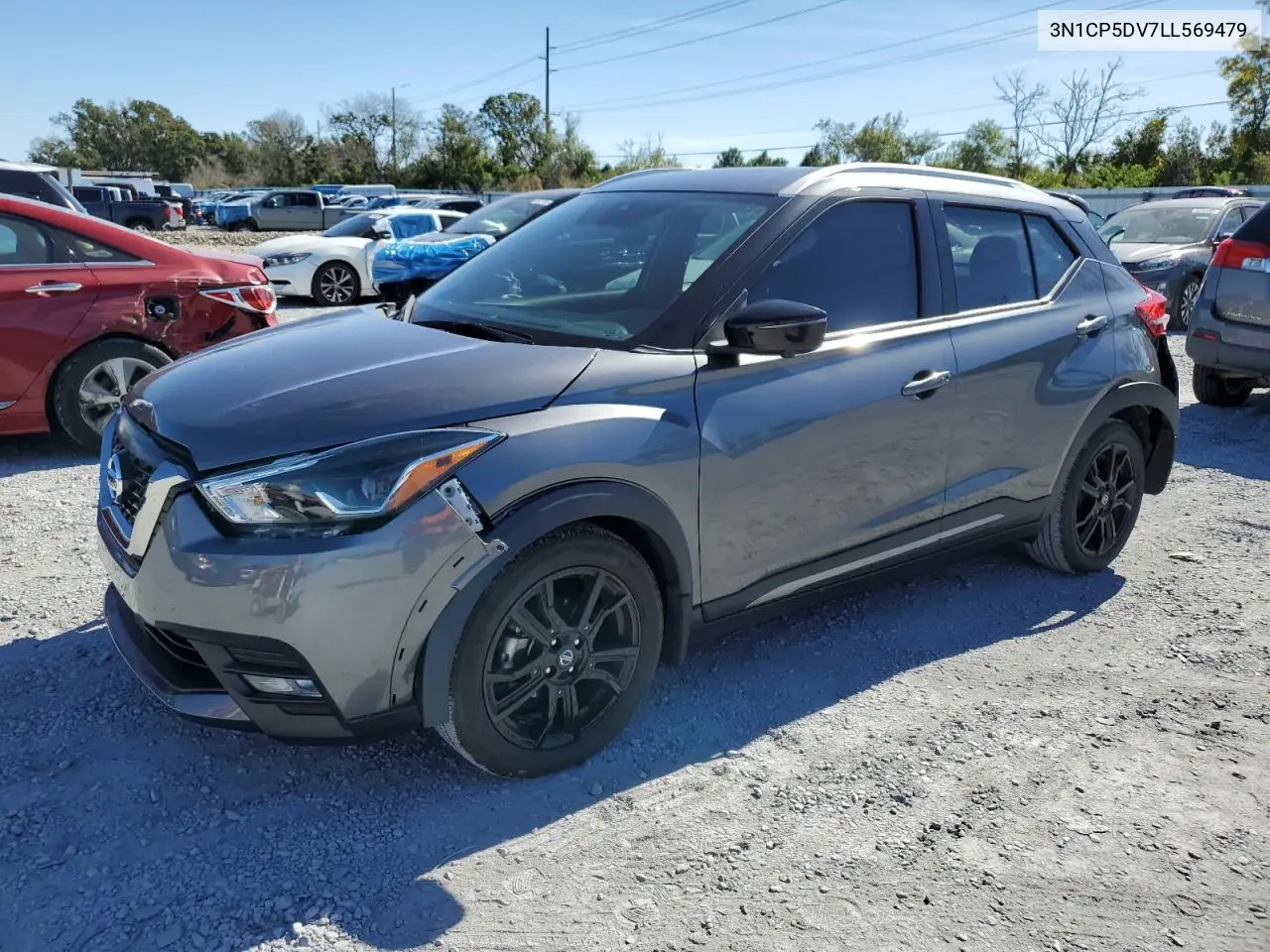 3N1CP5DV7LL569479 2020 Nissan Kicks Sr