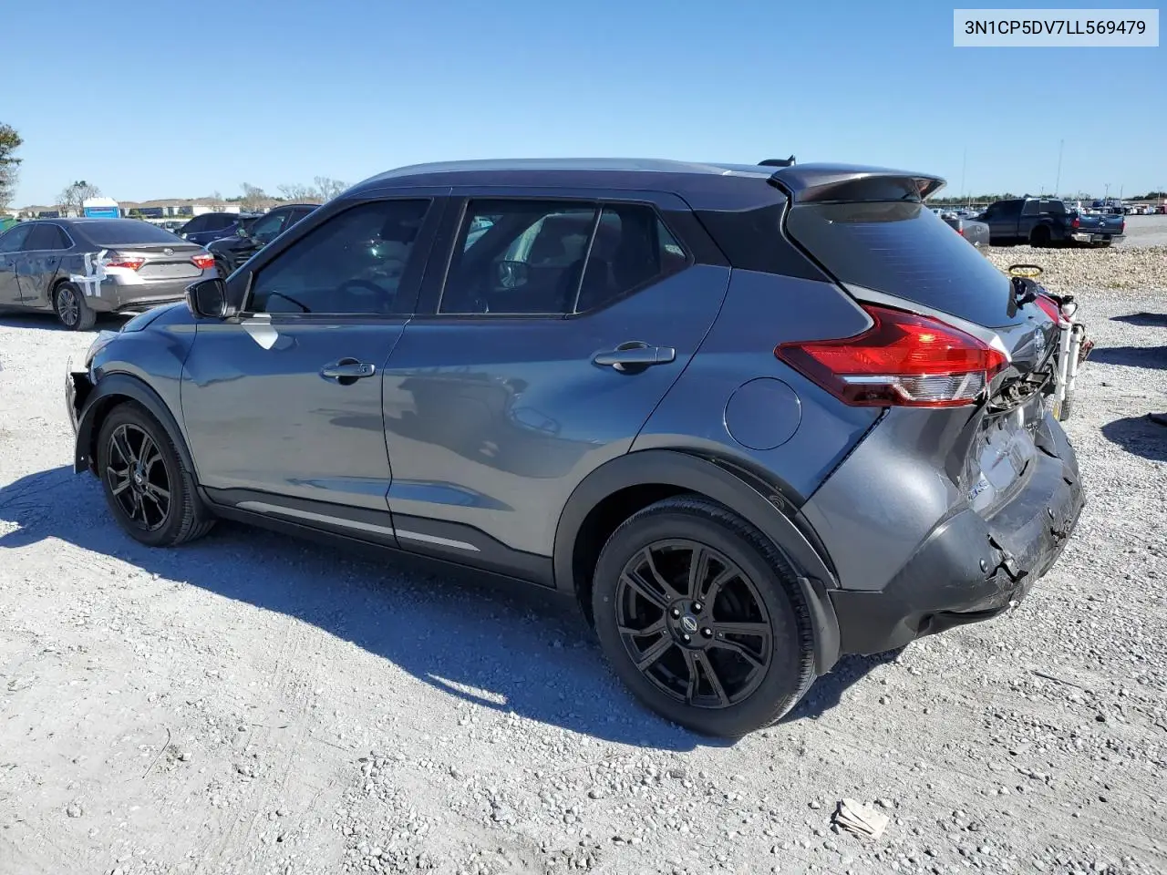 3N1CP5DV7LL569479 2020 Nissan Kicks Sr