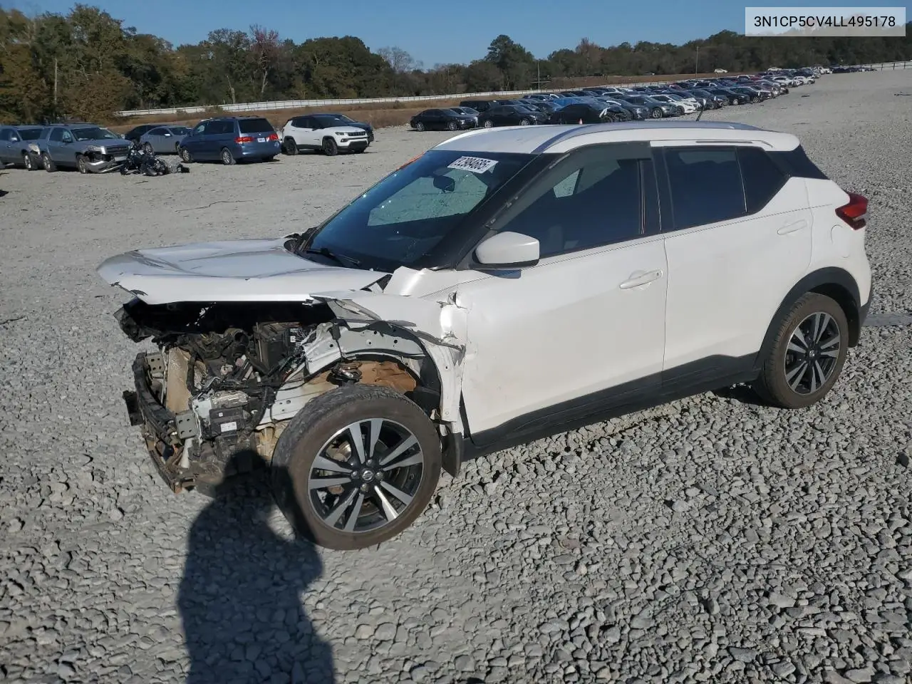 3N1CP5CV4LL495178 2020 Nissan Kicks Sv