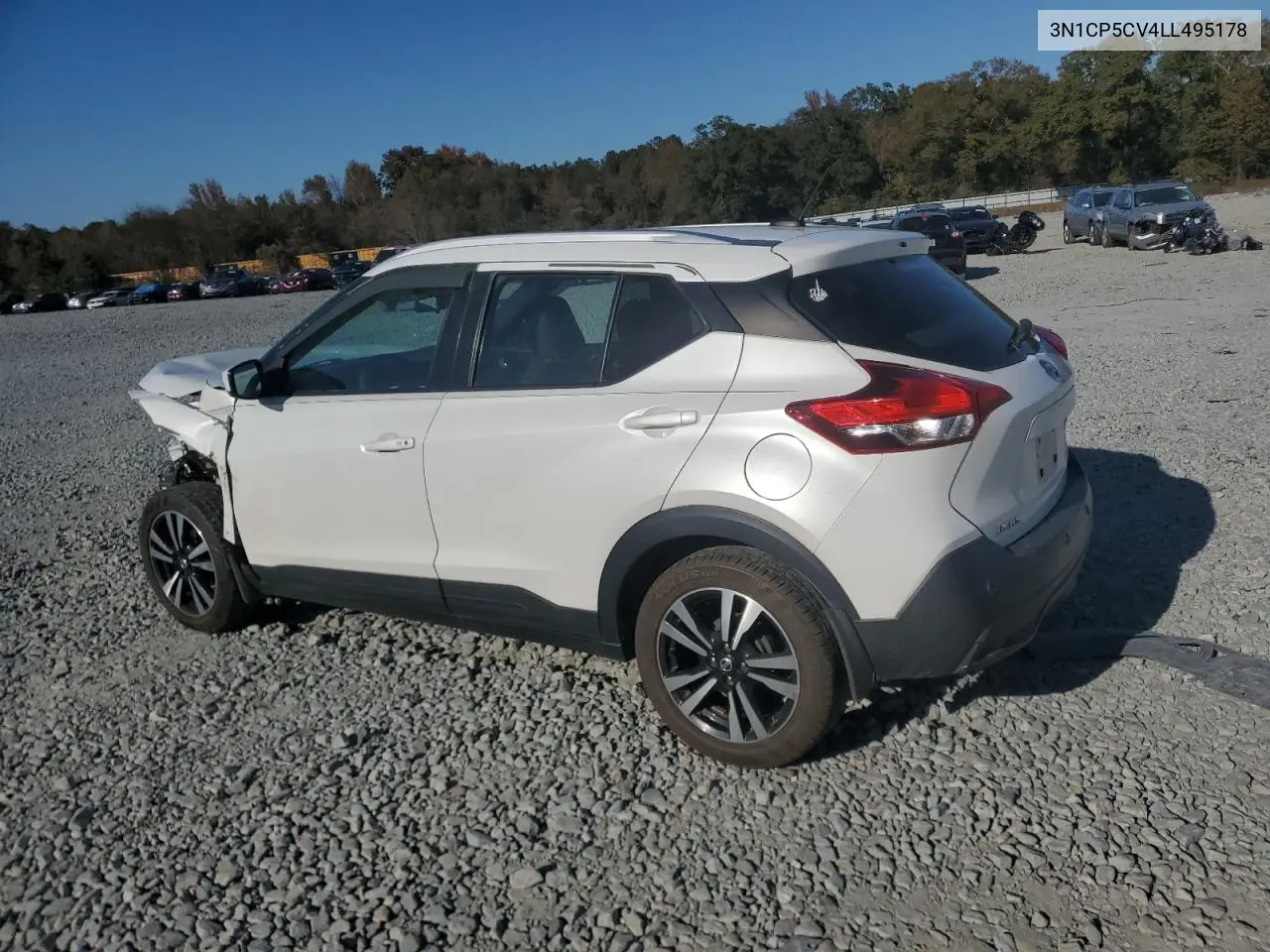3N1CP5CV4LL495178 2020 Nissan Kicks Sv