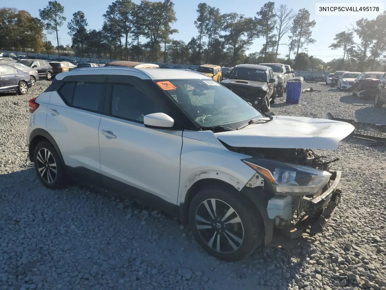 3N1CP5CV4LL495178 2020 Nissan Kicks Sv