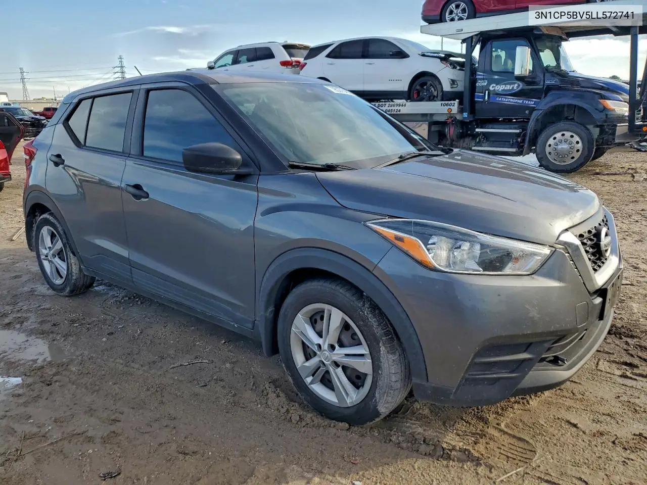 3N1CP5BV5LL572741 2020 Nissan Kicks S