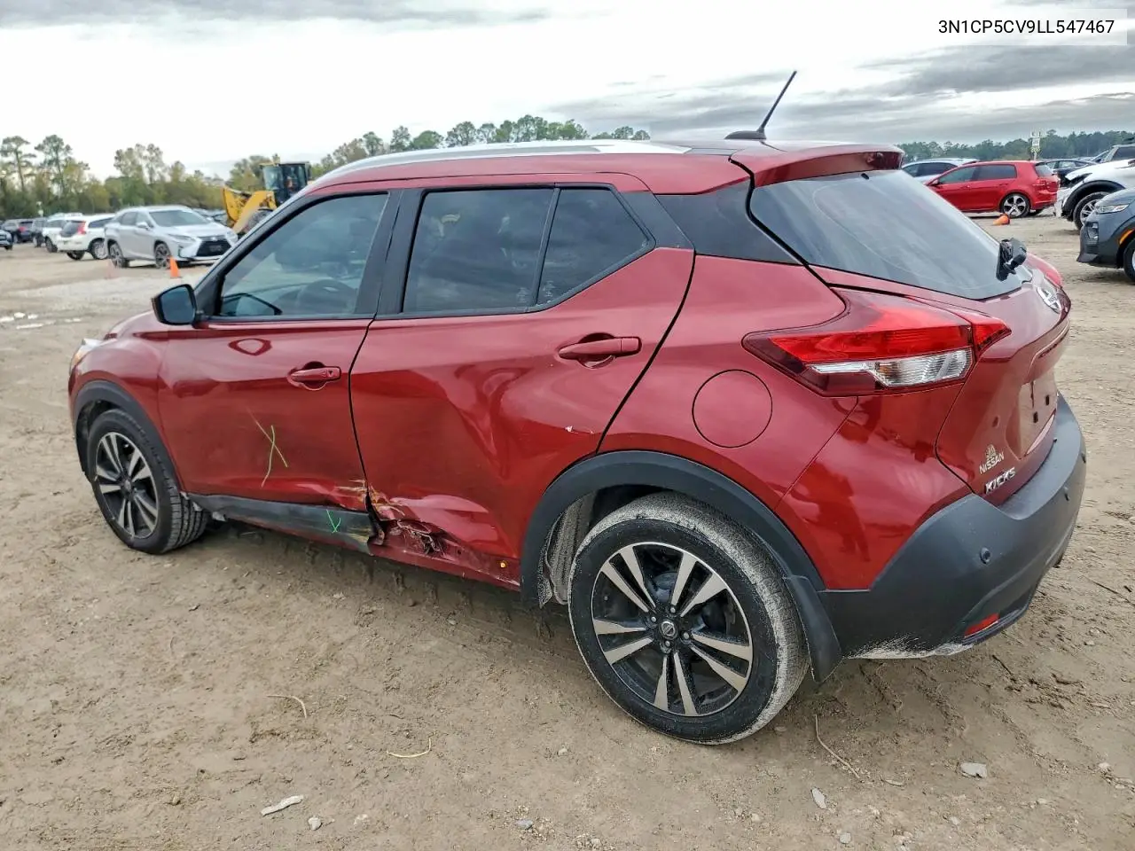 3N1CP5CV9LL547467 2020 Nissan Kicks Sv
