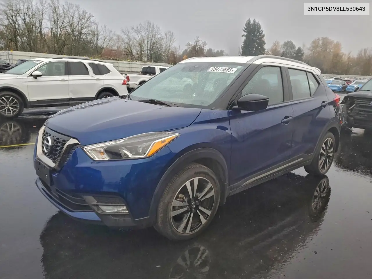 3N1CP5DV8LL530643 2020 Nissan Kicks Sr