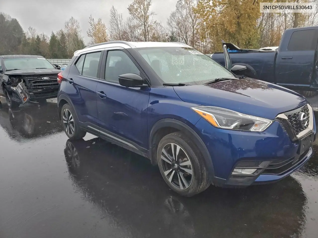 3N1CP5DV8LL530643 2020 Nissan Kicks Sr
