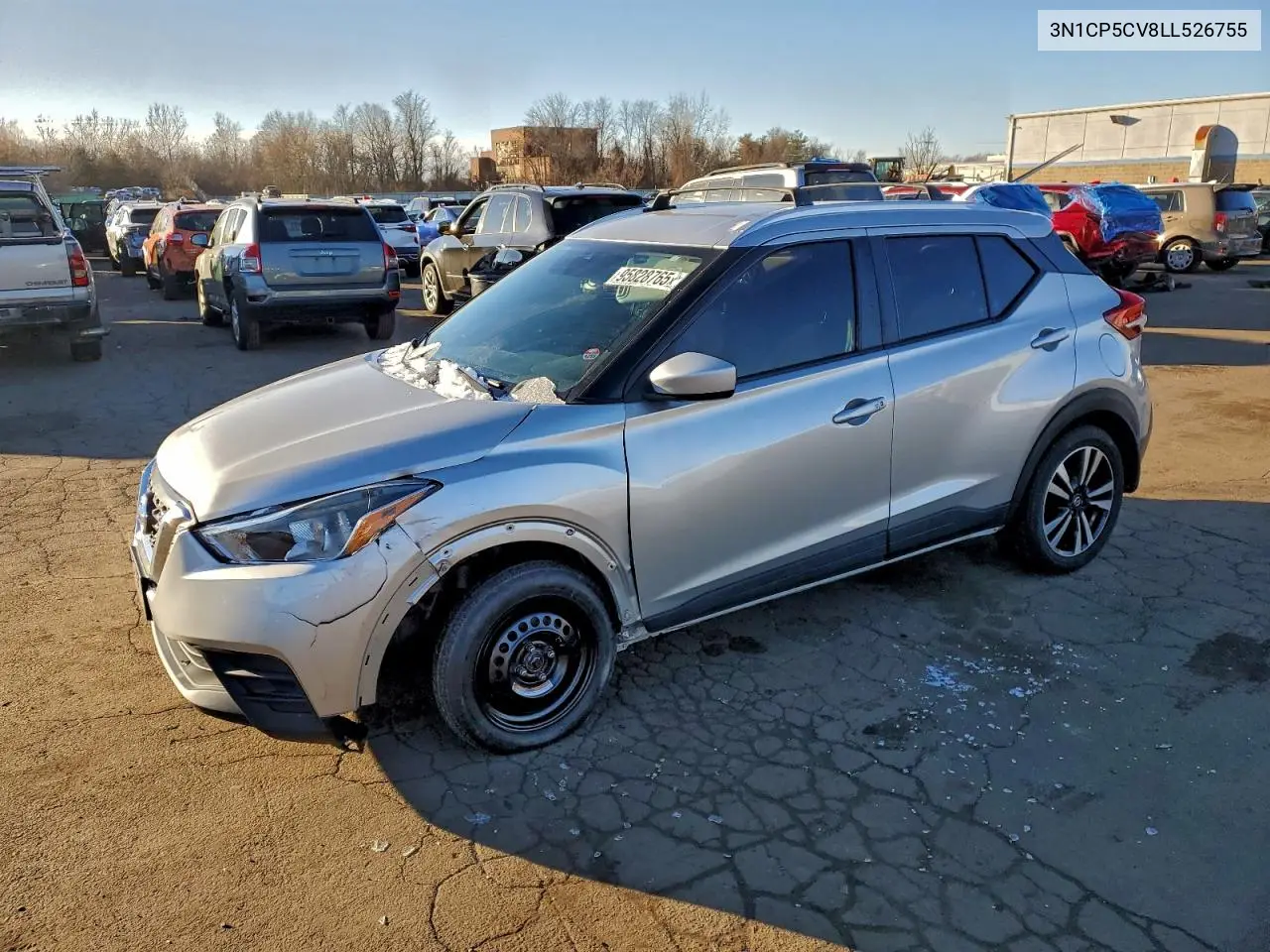 3N1CP5CV8LL526755 2020 Nissan Kicks Sv