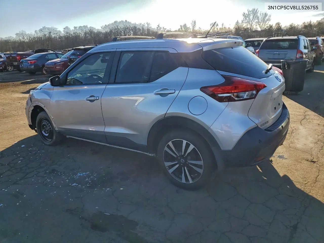 3N1CP5CV8LL526755 2020 Nissan Kicks Sv