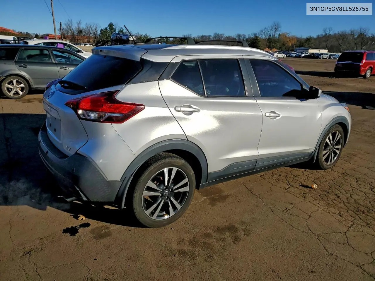 3N1CP5CV8LL526755 2020 Nissan Kicks Sv