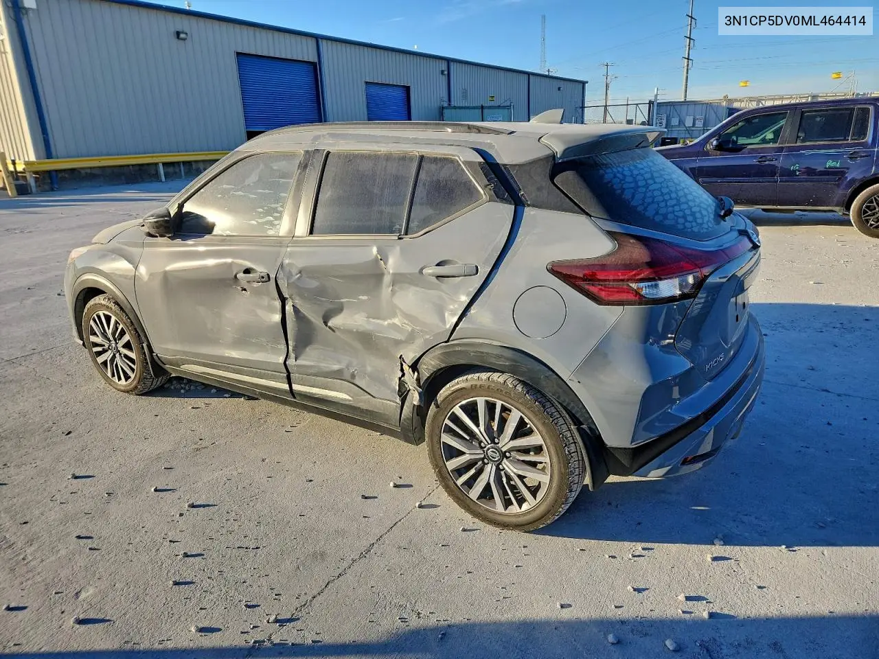 3N1CP5DV0ML464414 2021 Nissan Kicks Sr
