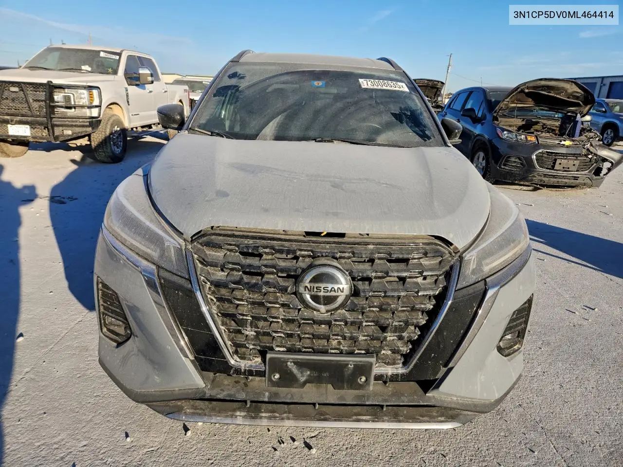3N1CP5DV0ML464414 2021 Nissan Kicks Sr