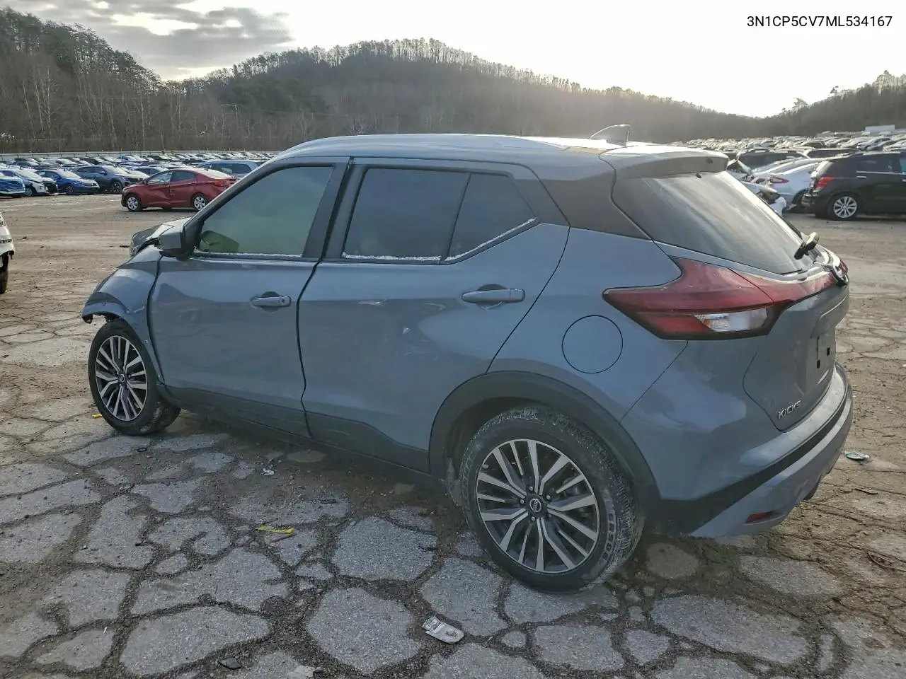 3N1CP5CV7ML534167 2021 Nissan Kicks Sv