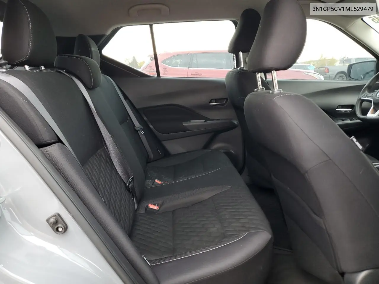 3N1CP5CV1ML529479 2021 Nissan Kicks Sv