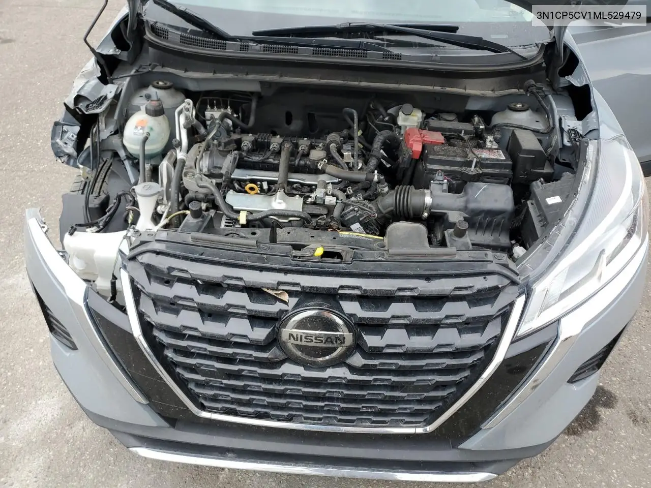 3N1CP5CV1ML529479 2021 Nissan Kicks Sv